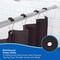 Kenney Mfg Lightweight PEVA Shower Curtain Liner and Beaded Roller Ring Set, 70in W x 72in H KN61759V1 - alternate 7